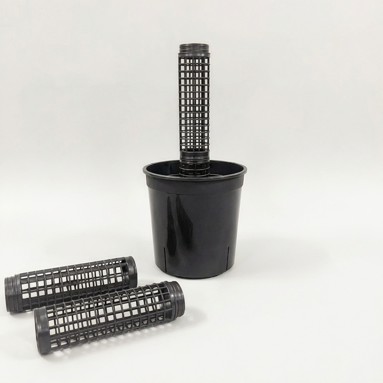 鉢付きモスポールセット連結可能 つる性 観葉植物 支柱