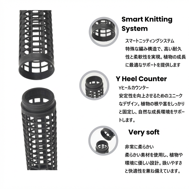 Jolie 水苔付き円柱型モスポール モンステラ支柱 生産プロの秘訣 植物