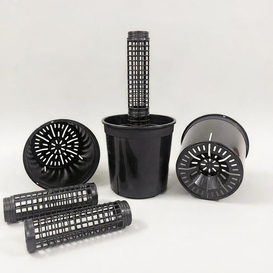 鉢付きモスポールセット連結可能 つる性 観葉植物 支柱